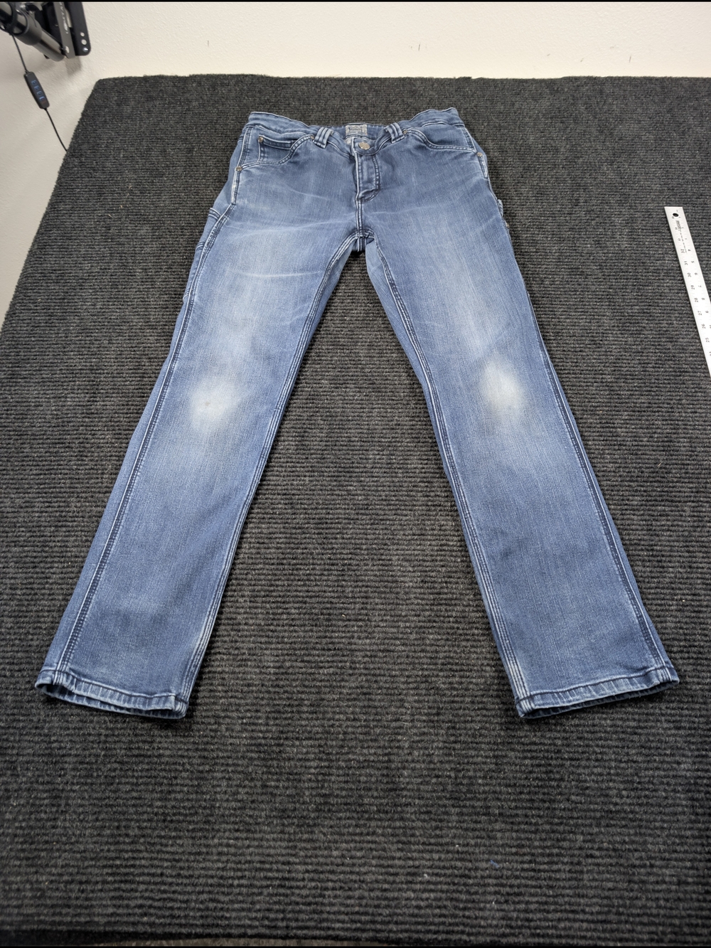 Light Blue Straight Leg Women's Jeans